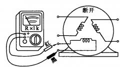电机断路怎么检查，定子绕组短路断路检查
